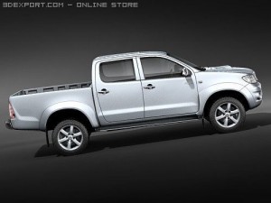 Toyota Hilux 2009 Model 3D