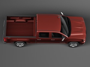 Chevrolet Silverado Z71 Double Cab 2015 3D Модель