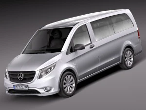 Mercedes-Benz Vito Tourer 2016 3D Modell