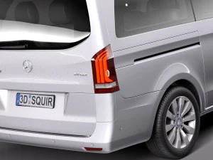 Mercedes-Benz Vito Tourer 2016 3D Model