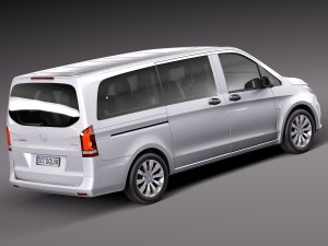 Mercedes-Benz Vito Tourer 2016 Model 3D