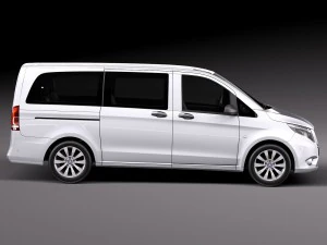Mercedes-Benz Vito Tourer 2016 3D Model