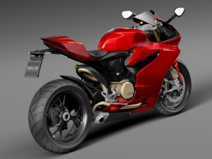 Ducati 1299 Panigale S 2016 3D मॉडल
