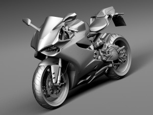 Ducati 1299 Panigale S 2016 3D मॉडल