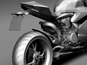 Ducati 1299 Panigale S 2016 3D मॉडल