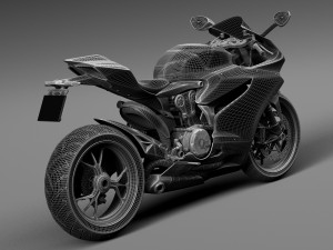 Ducati 1299 Panigale S 2016 3D मॉडल