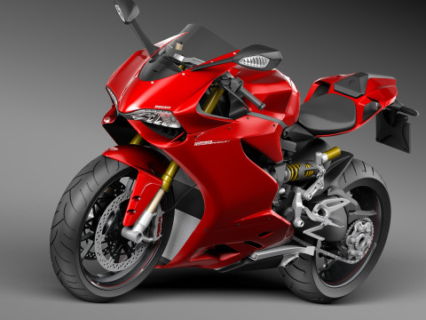 Ducati 1299 Panigale S 2016 3D Modell