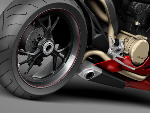 Ducati 1299 Panigale S 2016 3D Model
