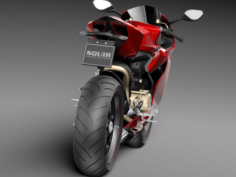 Ducati 1299 Panigale S 2016 3D Model