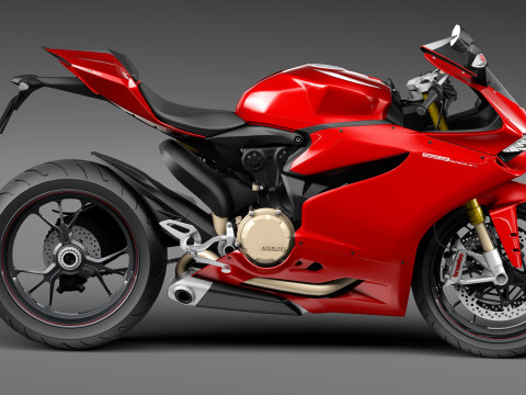 Ducati 1299 Panigale S 2016 3D Model