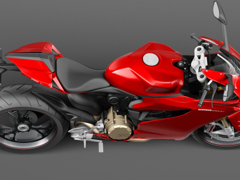 Ducati 1299 Panigale S 2016 3D Model