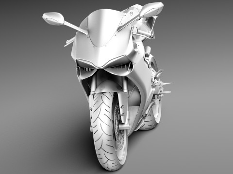 Ducati 1299 Panigale S 2016 3D Model