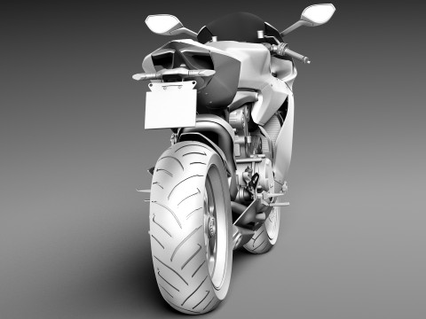 Ducati 1299 Panigale S 2016 3D Model