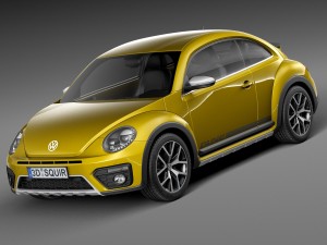 Volkswagen Beetle Dune 2016 3D मॉडल
