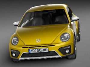Volkswagen Beetle Dune 2016 3D 模型