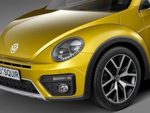 Volkswagen Beetle Dune 2016 3D 模型