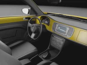 Volkswagen Beetle Dune 2016 3D 模型