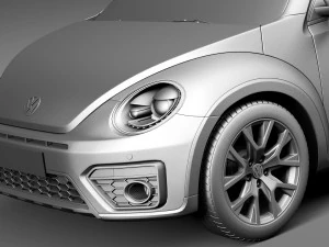 Volkswagen Beetle Dune 2016 3D Model