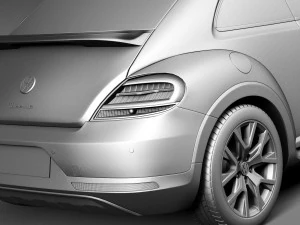 Volkswagen Beetle Dune 2016 3D Model