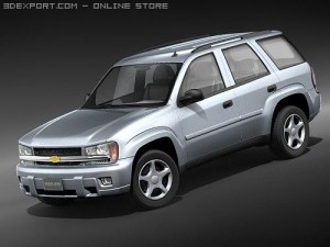 Chevrolet Trailblazer LT 3D Модель