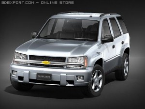Chevrolet Trailblazer LT 3D Модель