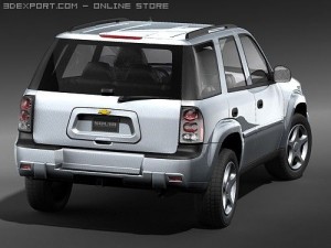Chevrolet Trailblazer LT 3D Модель