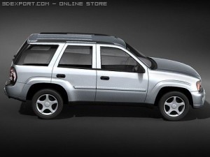Chevrolet Trailblazer LT 3D Модель