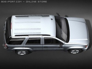 Chevrolet Trailblazer LT 3D Модель