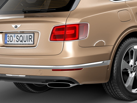 Bentley Bentayga 2016 3D-Modell