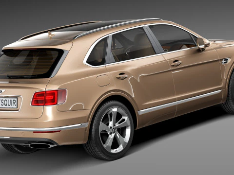 Bentley Bentayga 2016 3D Model