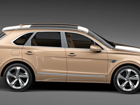 Bentley Bentayga 2016 3D Model