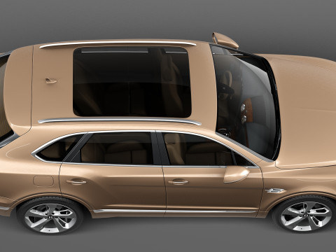 Bentley Bentayga 2016 3D-Modell