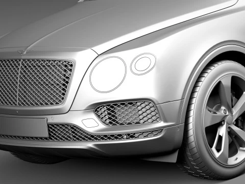 Bentley Bentayga 2016 3D Model