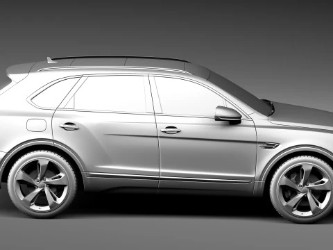 Bentley Bentayga 2016 3D Model