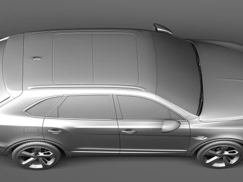 Bentley Bentayga 2016 3D Model