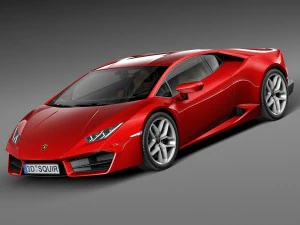 Huracan LP 580-2 2017 3D Model