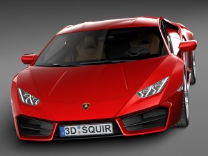Huracan LP 580-2 2017 Modello 3D