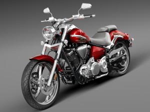 Yamaha Raider S 2015 3D Модель