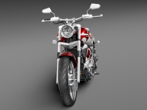 Yamaha Raider S 2015 3D 模型