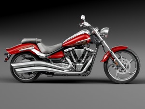 Yamaha Raider S 2015 3D 模型
