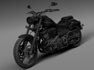 Yamaha Raider S 2015 3D 模型
