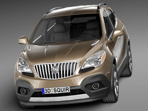 Buick Encore 2013-2016 3D Model
