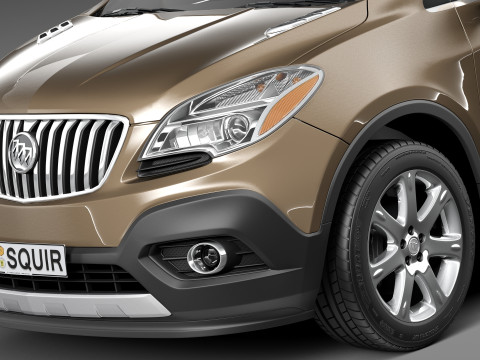 Buick Encore 2013-2016 3D-Modell