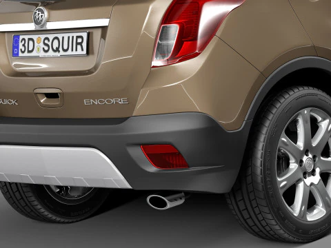 Buick Encore 2013-2016 3D Model