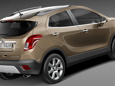 Buick Encore 2013-2016 3D Model