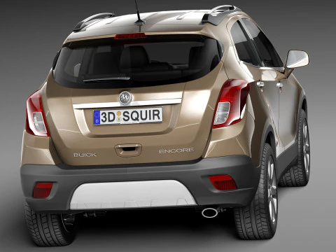 Buick Encore 2013-2016 3D Model