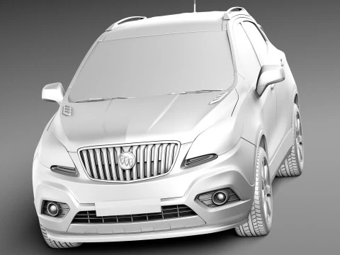 Buick Encore 2013-2016 3D Model