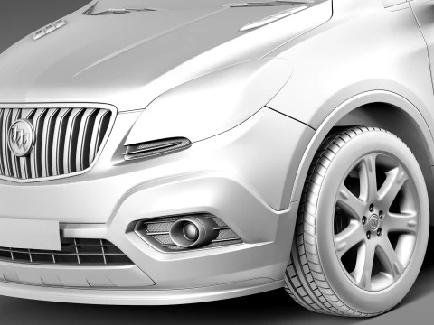 Buick Encore 2013-2016 3D Model