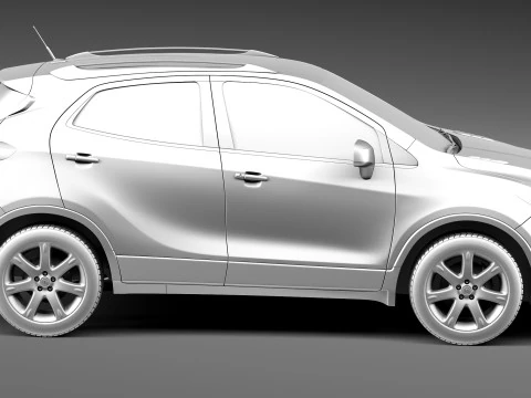 Buick Encore 2013-2016 3D Model
