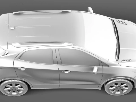 Buick Encore 2013-2016 3D Model